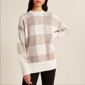 Abercrombie Oversized Legging Friendly Crew Sweater Size Small NWOT